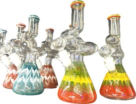 ZIGZAG MULTICOLOR BONG