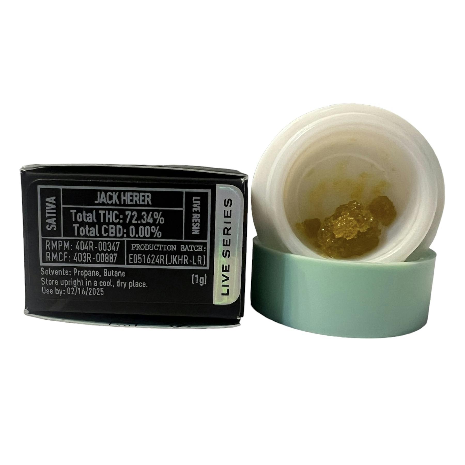 Live Resin - Jack Herer by Seed & Smith Cannabis