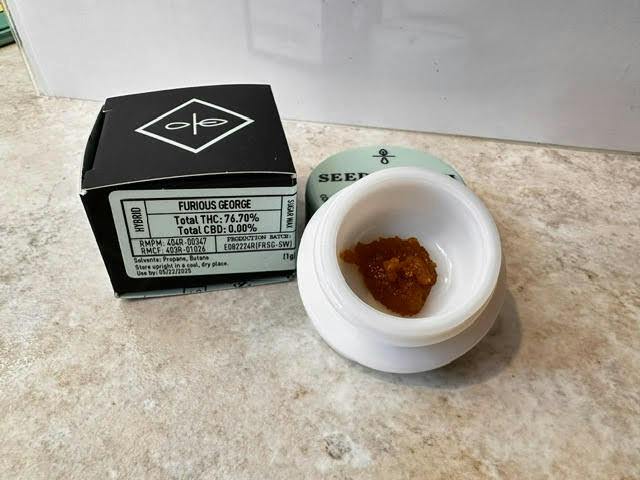 Live Resin - Furious George by Seed & Smith Cannabis