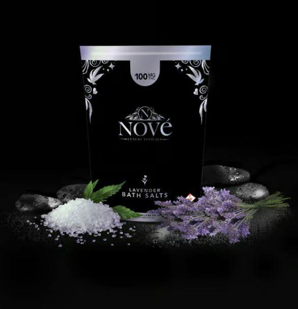 Nove | Lavender | 500mg Bath Salts