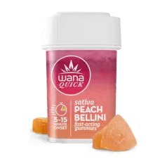 Wana | Peach Bellini | Quick Gummies