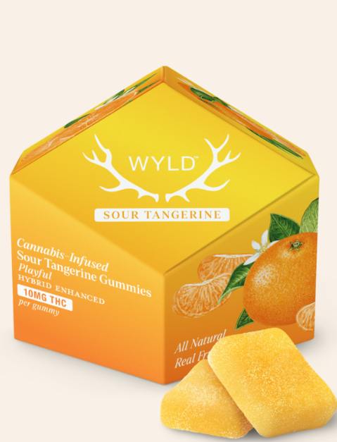 Sour Tangerine Hybrid Enhanced Gummies | 100mg | 10ct | 10mg/ea