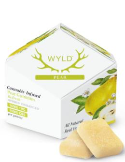 Pear 1:1 THC:CBG Hybrid Enhanced Gummies | 100mg | 10ct | 10mg/ea