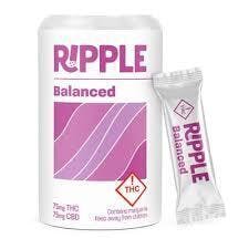 Ripple Dissolves - Balanced (75mg THC / Container)