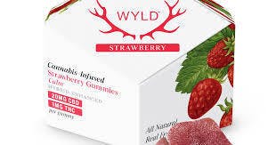 Strawberry 20:1 CBD:THC Hybrid Enhanced Gummies | 200mg | 10ct | 20mg/ea