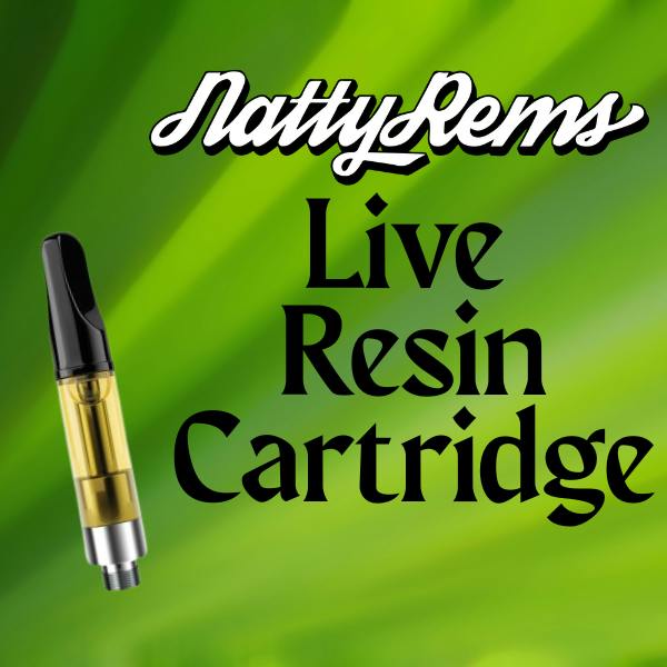 Natty Rems | DOHO 2 | Black Tip Live Resin Cartridge 500mg | by Natty Rems