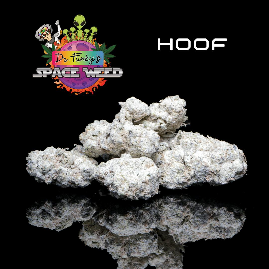 Dr. Funky's Space Weed - 3.5g MoonRocks Hoof - Hybrid