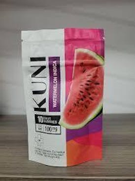 (KUNI) Watermelon Gummies 100mg Indico (10pack)