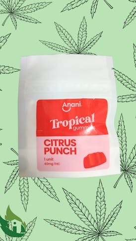 (ANANI) Citrus Punch 40mg Gummy (5x$20)