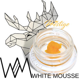 WHITE MOUSSE LIVE RESIN SUGAR | GARLIC TARTS - HYBRID (1G)