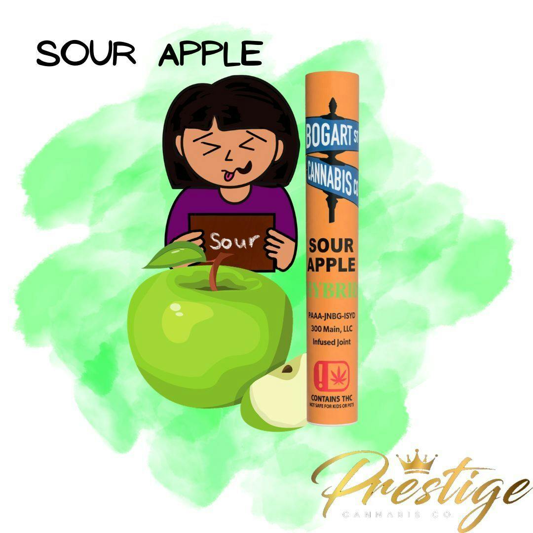 ST CANNABIS CO. INFUSED PRE-ROLL | SOUR APPLE - HYBRID(1.5G)
