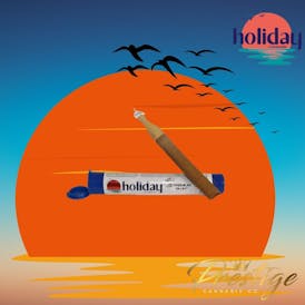 HOLIDAY PREMIUM GLASS BLUNT | BACKSEAT BERRIES- INDICA (2G)