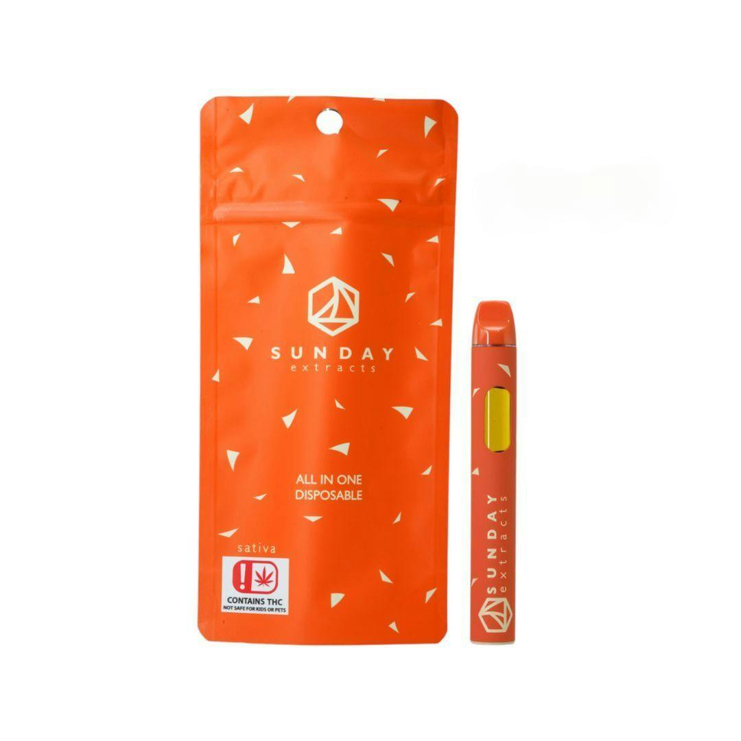 SUNDAY EXTRACTS DISPOSABLE | COSMO - SATIVA (2G)