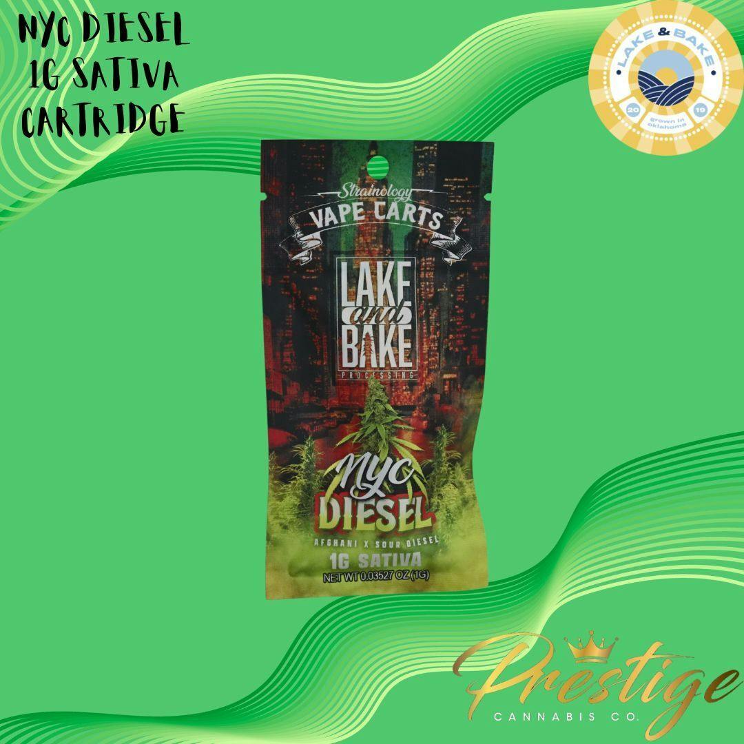 LAKE AND BAKE CARTRIDGE | NYC DIESEL - SATIVA (1G)