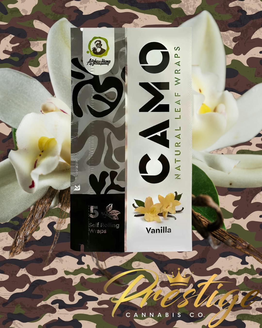 CAMO WRAPS | VANILLA