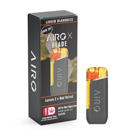 ALRO LIQUID DIAMONDS DISPOSABLE | LEMON Z X RED VELVET - SATIVA (2G)