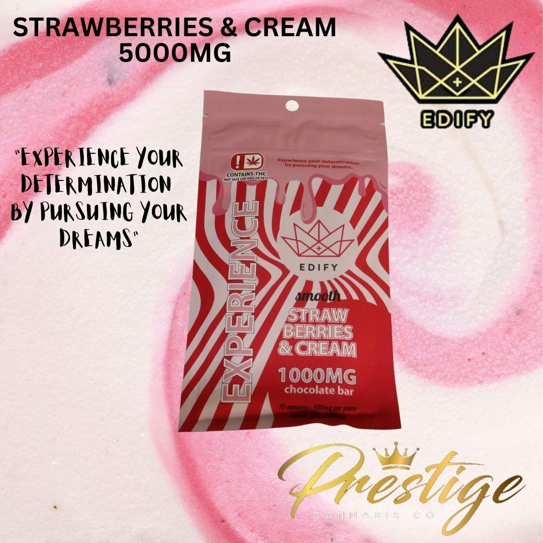Strawberries & Cream | Chocolates | 10pk | 500mg/ea
