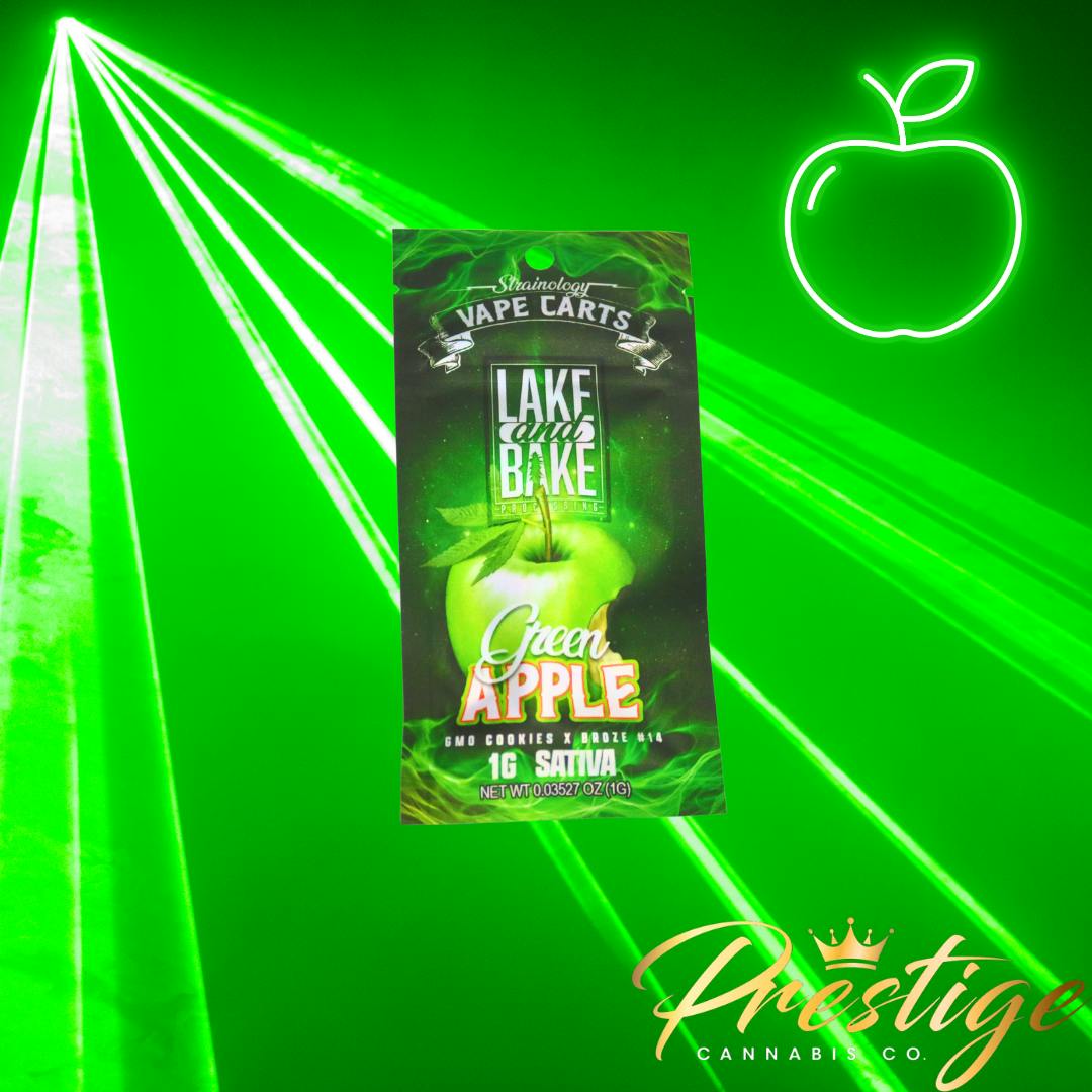 LAKE & BAKE CARTRIDGE | GREEN APPLE - SATIVA (1G)