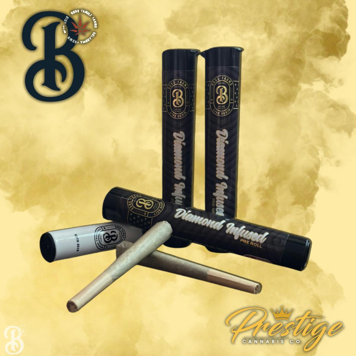 Triple H | Diamond Infused Joint | 1g
