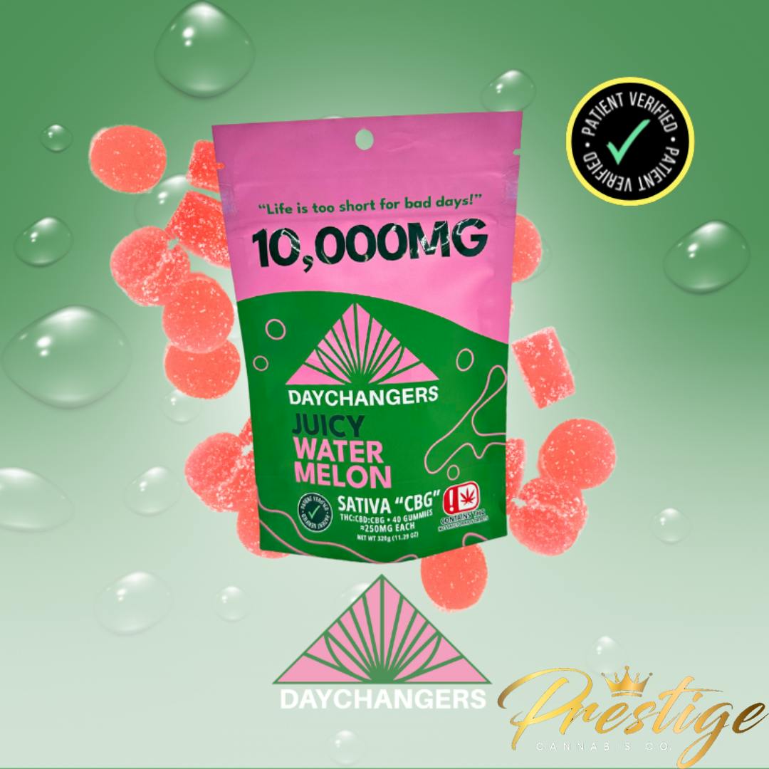 DAYCHANGERS GUMMIES | JUICY WATERMELON - SATIVA (10,000MG)