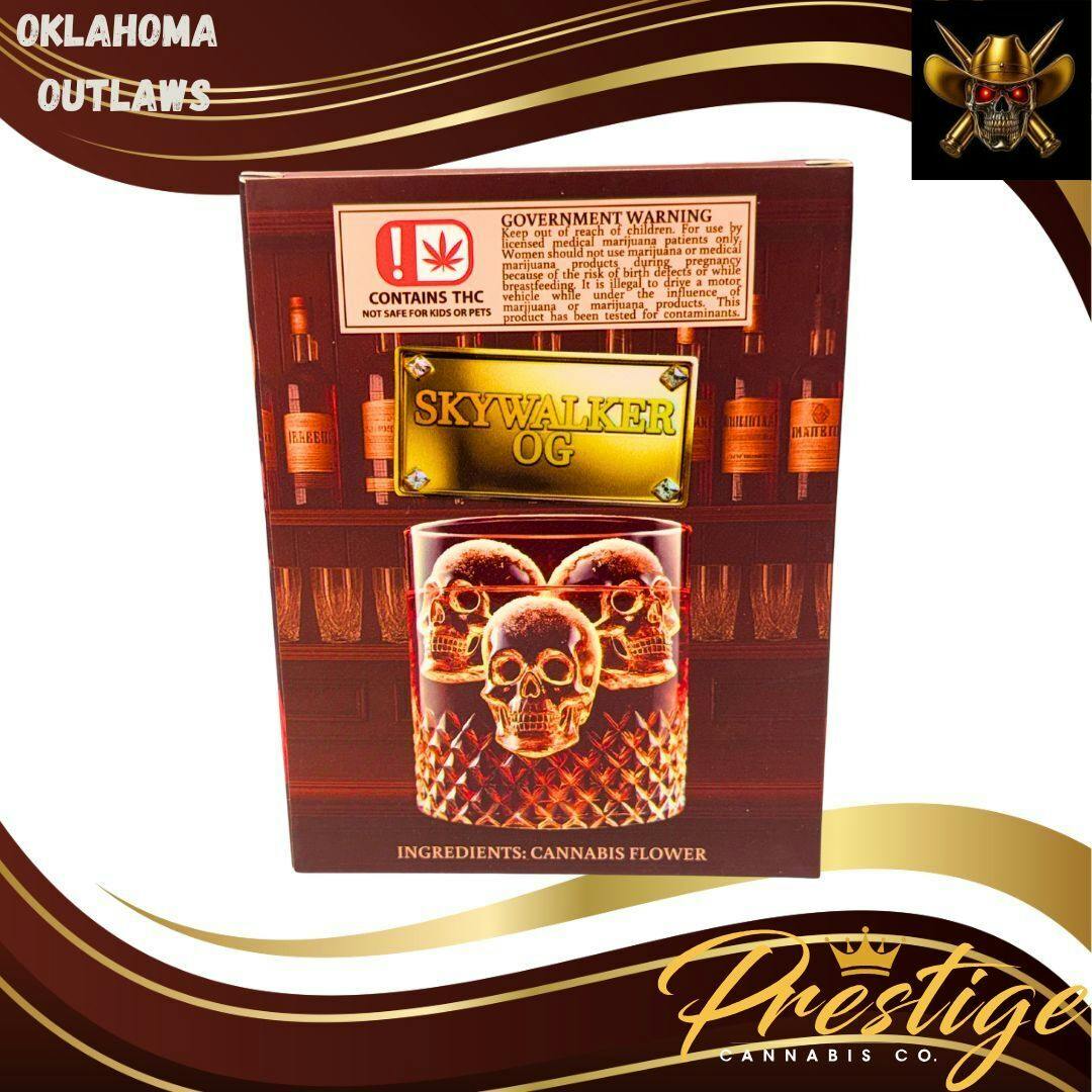 OKLAHOMA OUTLAWZ EXOTIC : SKYWALKER OG - INDICA (3.5G)