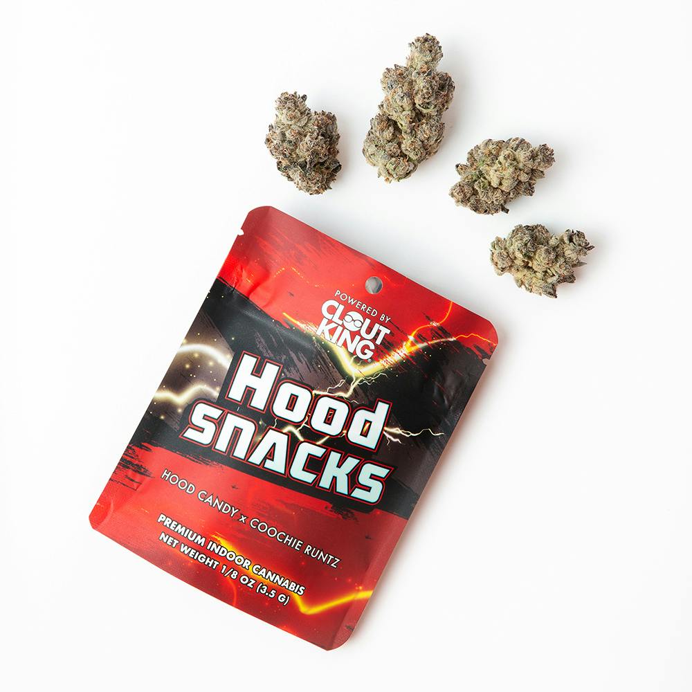 Clout King | Hood Snacks | Flower | 3.5g
