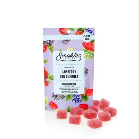 SMOKIEZ GUMMIES | SOUR JAMBERRY (5:1 THC:CBN) - INDICA 1000MG