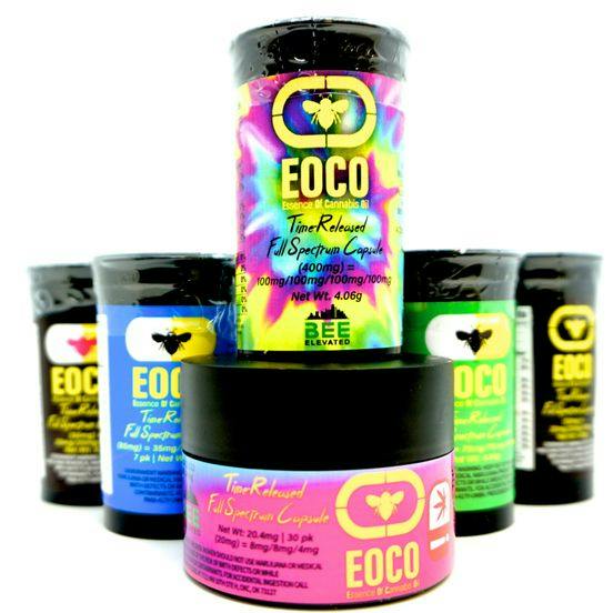 BEE ELEVATED | EOCO CAPSULE (1000MG 1:1 THC : CBD)