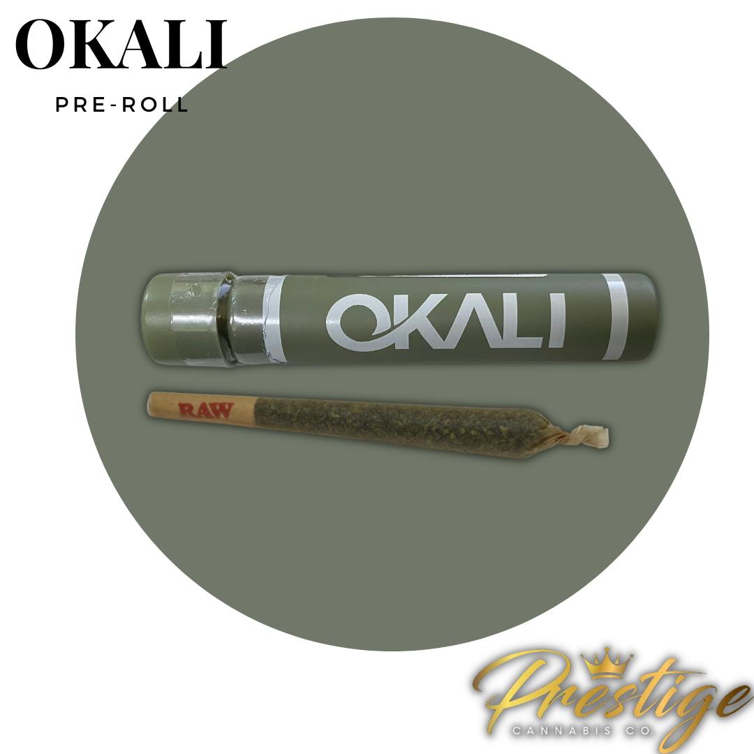 OKALI DIAMOND INFUSED PRE-ROLL | GRAPE NERDZ - INDICA (0.7G)