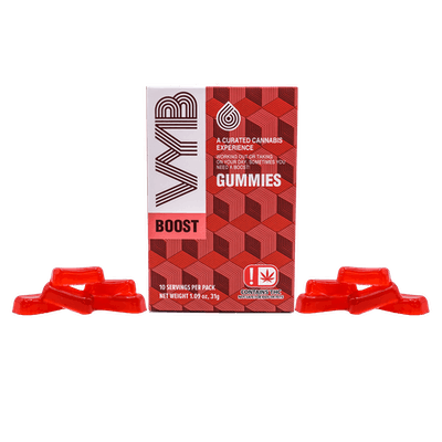 VYB GUMMIES | LEMON DROP / BOOST - SATIVA (1000MG)