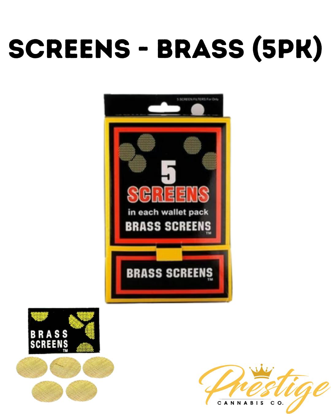 SCREENS | BRASS (5PK)