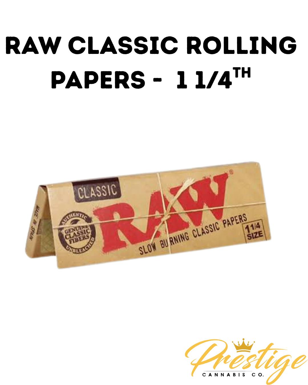 1 1/4 Size Classic Rolling Papers | Accessories | 50ct