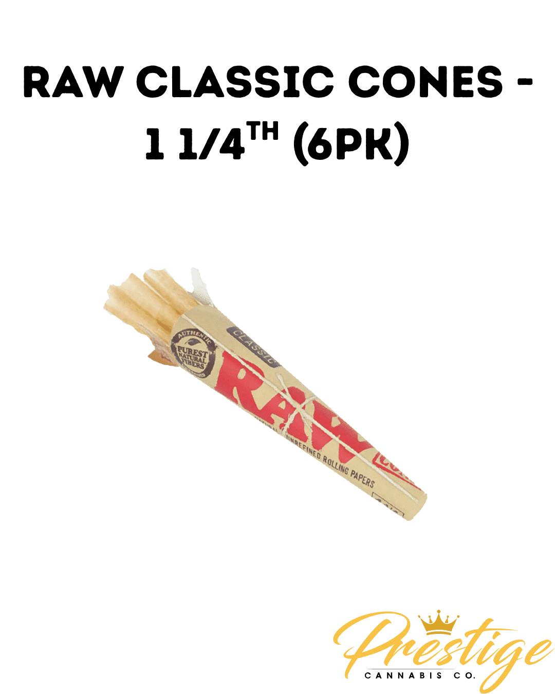 1 1/4 Size Classic Cones | Rolling Papers | Accessories | 6pk