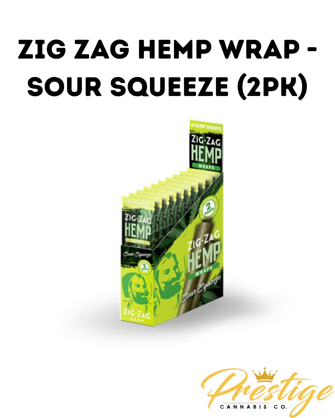 ZIG ZAG HEMP WRAPS | SOUR SQUEEZE (2PK)