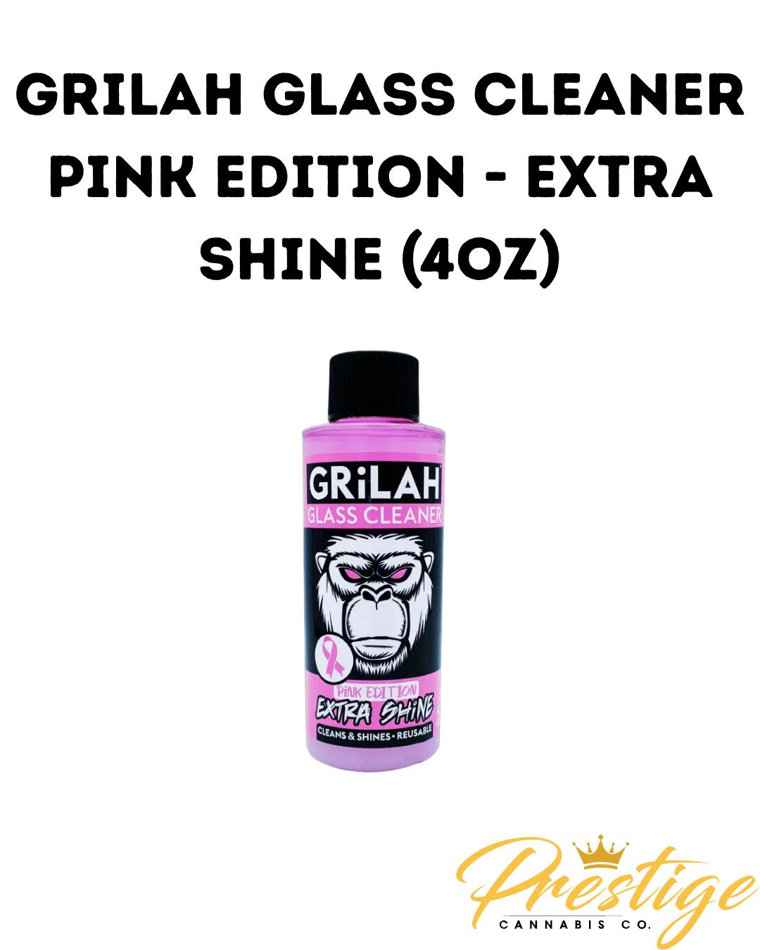 GRILAH GLASS CLEANER | PINK EDITION - EXTRA SHINE (4OZ)