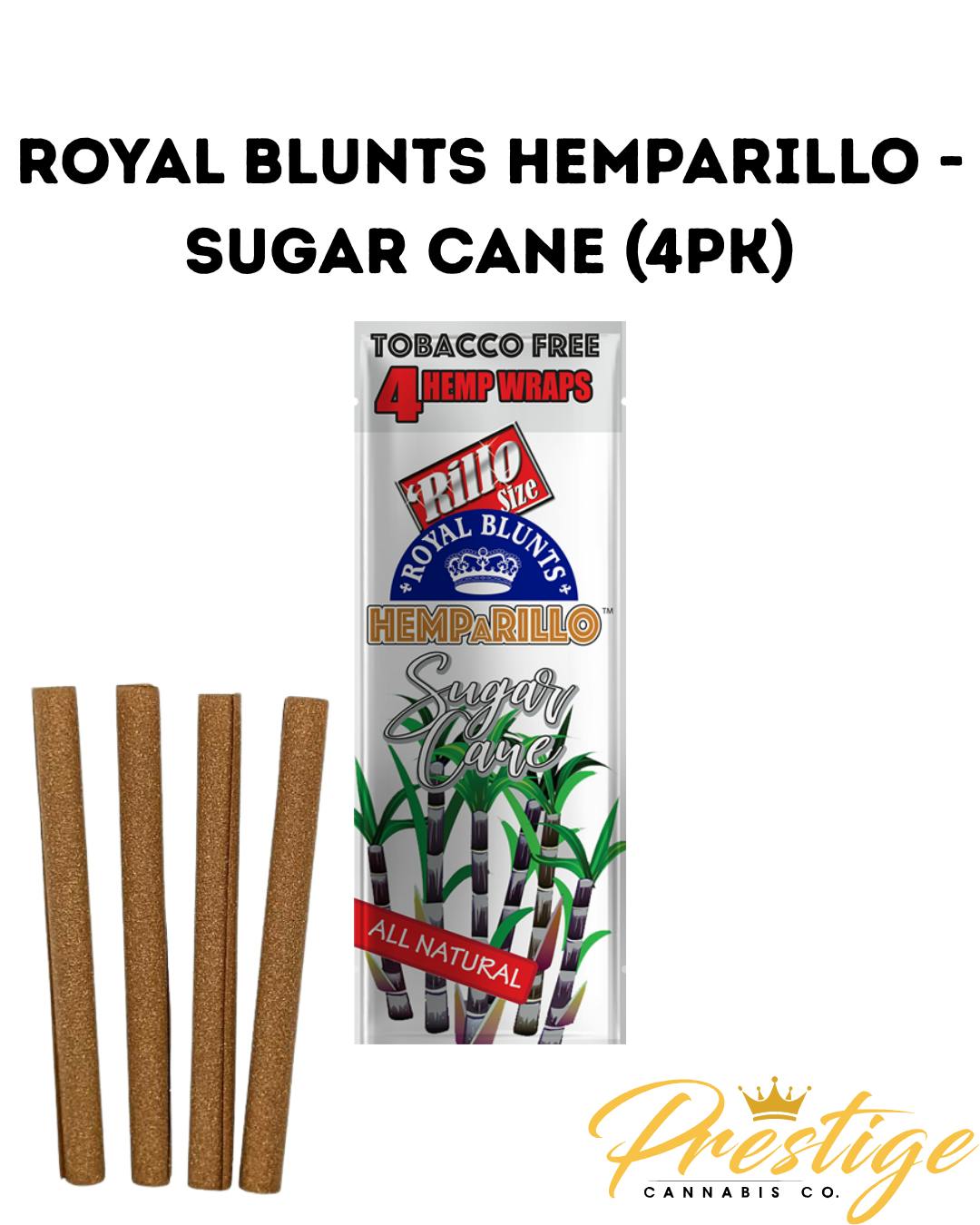 ROYAL BLUNTS HEMPARILLOS | SUGAR CANE (4PK)
