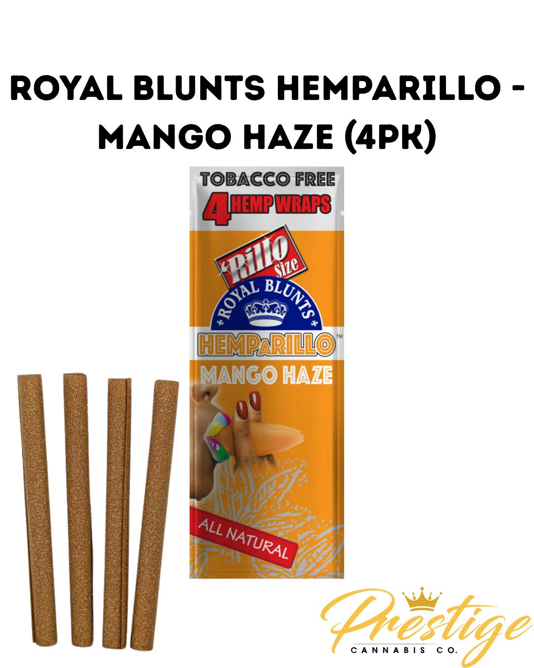 ROYAL BLUNTS HEMPARILLOS | MANGO HAZE (4PK)