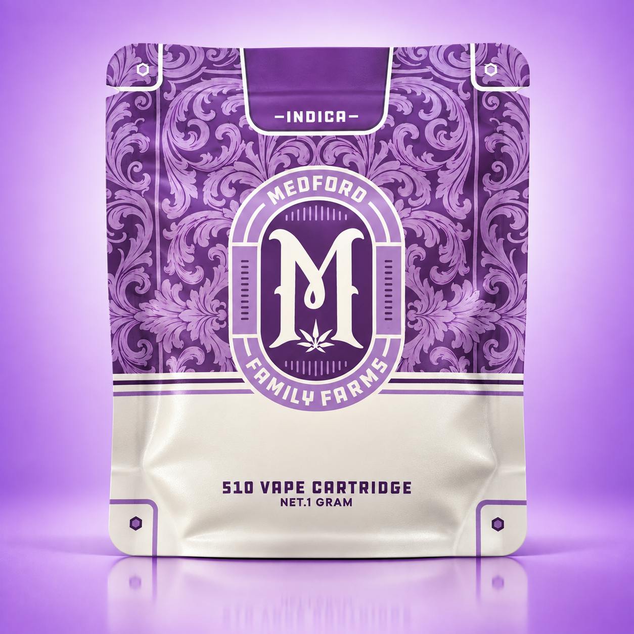 MEDFORD FAMILY FARMS CARTRIDGE | WEDDING CAKE - INDICA (1G)