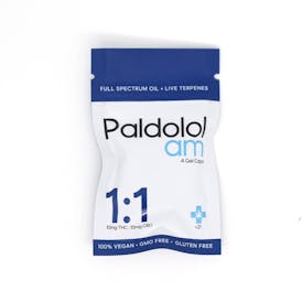 4x$20 Paldolol AM Capsules 1:1 (THC:CBD)