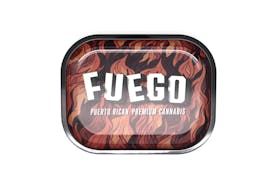 Fuego Flower Metal Tray