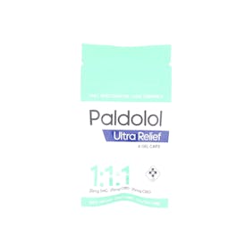 4x$20 Paldolol Ultra Relief Capsules 1:1:1 (THC:CBD:CBG)