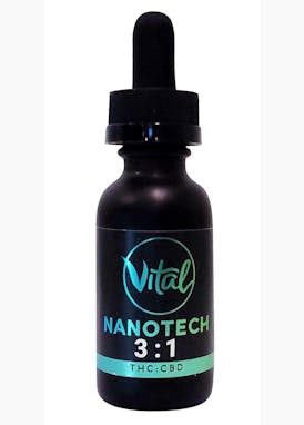 Flash Sale! Vital - NanoTech Tincture 3:1 THC:CBD (Hazelnut)
