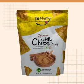 TASTERY - CHURROS TORILLA CHIPS 75MG