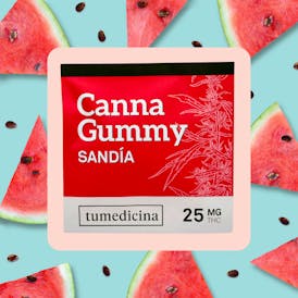 TUMEDICINA - CANNA GUMMY - SANDIA 25MG