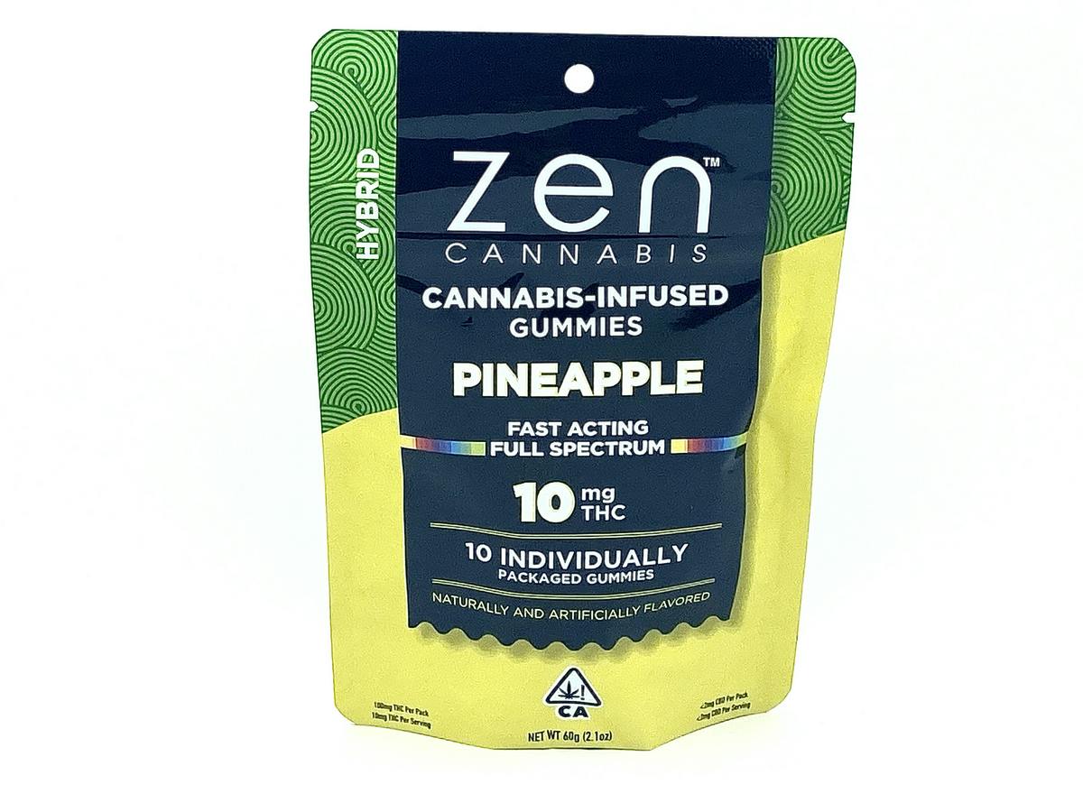 Pineaple Hybrid 10-Pack Gummies