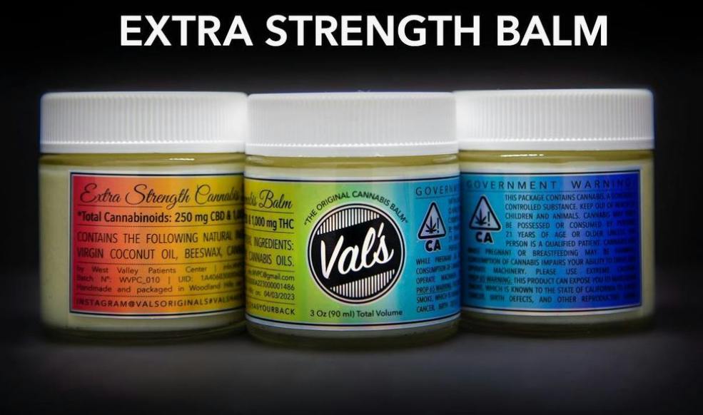 Val's Extra Strength Balm 1000mg