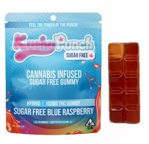 Kushy Punch — Free Blue Raspberry
