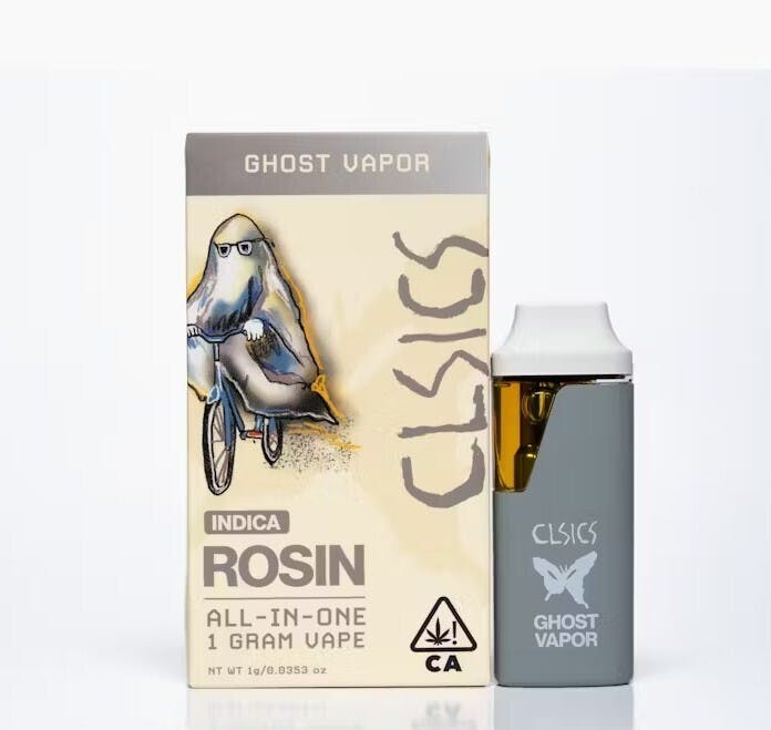 CLSICS Rosin & Rosin Infused Pre Rolls — Ghost Vapor Og