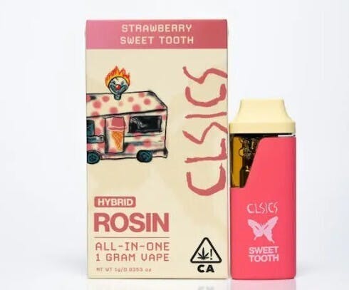 CLSICS Rosin & Rosin Infused Pre Rolls — Sweet Tooth
