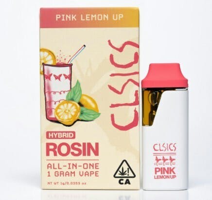 CLSICS Rosin & Rosin Infused Pre Rolls — Pink Lemon Up